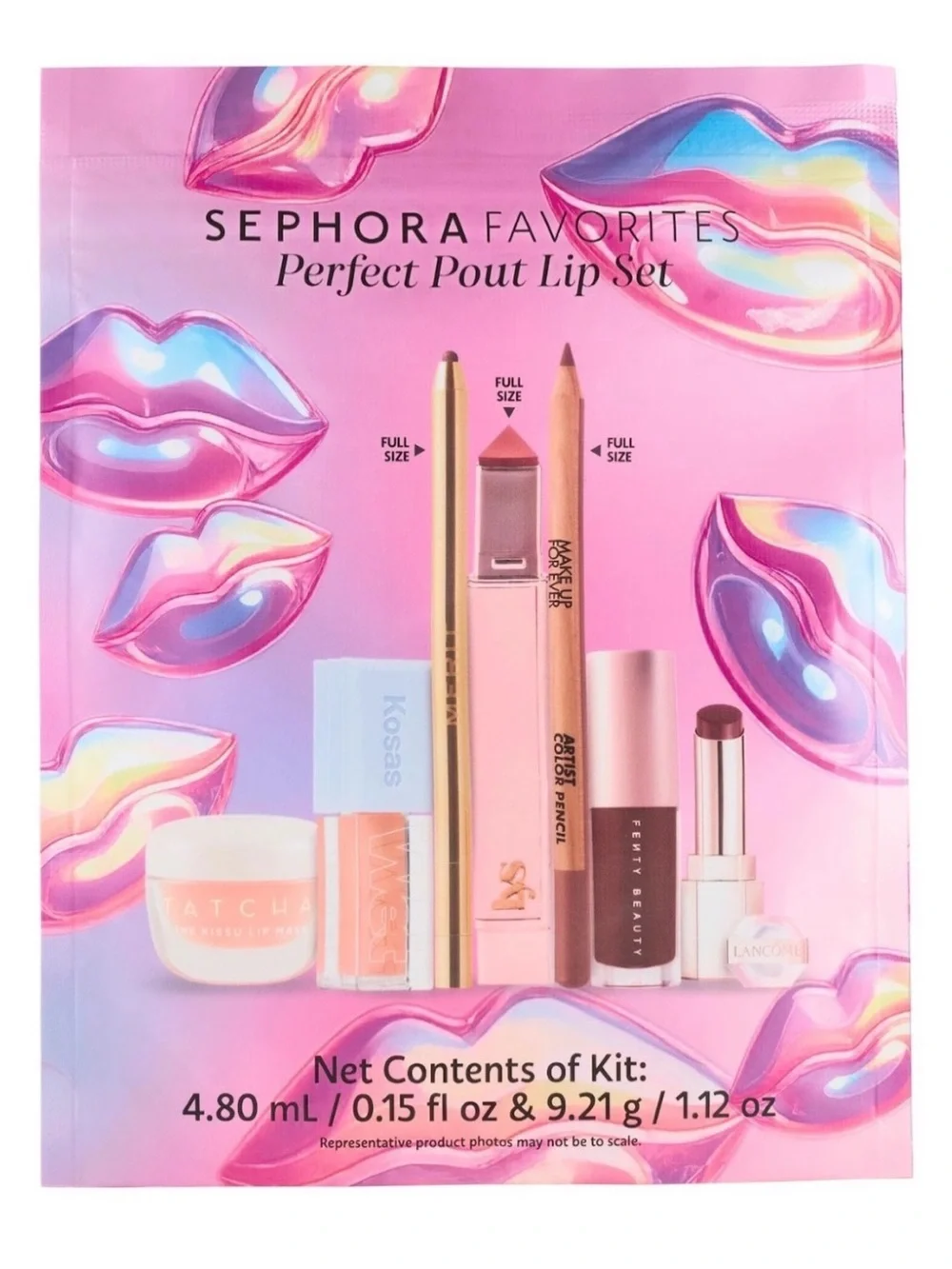 SEPHORA FAVORITES Perfect Pout Lip Set & The Glow Up Set NEW